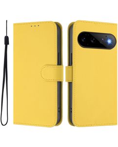 Mobigear Urban Wallet Housse Google Pixel 11 Pro Etui Porte-Monnaie - Lemon Yellow
