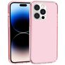 Mobigear Crystal Coque iPhone 14 Pro Max Coque arrière Rigide - Rose