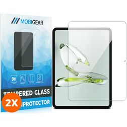 Mobigear OnePlus Pad Go Verre trempé Protection d'écran - Compatible coque (Lot de 2)