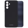 Mobilize Rubber Gelly Coque Samsung Galaxy A25 Coque arrière en TPU Souple - Matt Black