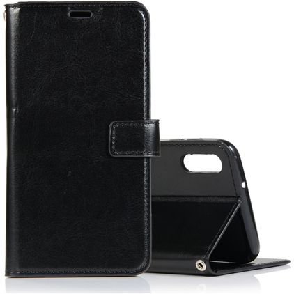 Mobigear Wallet Samsung Galaxy A10 Étui Portefeuille - Noir
