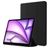 Mobigear Tri-Fold Gel Coque iPad Air 13 Pouces (2025) Etui en TPU,Similicuir + Porte-crayon - Noir