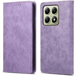 Mobigear Wallet Housse Xiaomi 14T Etui Porte-Monnaie - Violet