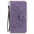 Mobigear Flowers Housse OPPO A54 5G Etui Porte-Monnaie - Violet
