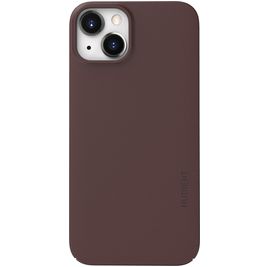 Nudient Thin Precise Coque iPhone 13 Coque arrière Rigide - Sangria Red