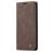 Caseme 013 Housse OnePlus Nord Etui Porte-Monnaie - Marron