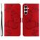 Mobigear Butterfly Housse Samsung Galaxy A26 Etui Porte-Monnaie - Rouge