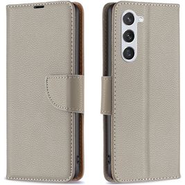 Mobigear Excellent Housse Samsung Galaxy S23 Etui Porte-Monnaie - Gris
