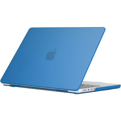 Mobigear Glossy MacBook Pro 14 Pouces (2021-2026) Coque - Dark Blue - Model A2442 / A2779 / A2918 / A2992 / A3401 / A3112 / A3434 / A3427 / A3426