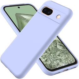 Mobigear Colors Coque Google Pixel 8a Coque arrière en TPU Souple - Violet