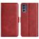 Mobigear Slim Magnet Housse Motorola Moto G62 Etui Porte-Monnaie - Rouge