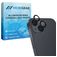 Mobigear Single iPhone 14 Plus Verre trempé Protection objectif caméra - Compatible coque - Noir