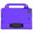 Mobigear Diamond Coque iPad Mini 7 (2024) Coque de tablette pour enfants avec Poignée Enfants en EVA - Violet