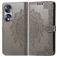 Mobigear Mandala Housse HONOR 70 Etui Porte-Monnaie - Gris