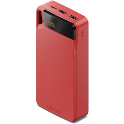 Cygnett Boost 4 - Batterie externe Triple USB / USB-C 20.000 mAh 15W - Rouge
