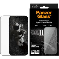 PanzerGlass Ultra Wide Fit iPhone 17 Pro Max Verre trempé Protection d'écran - Compatible Coque