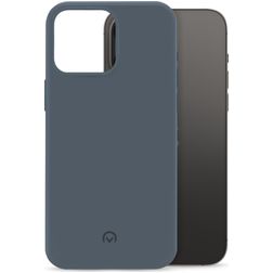 Mobilize Rubber Gelly Coque iPhone 14 Pro Max Coque arrière en TPU Souple - Matt Blue