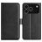 Mobigear Slim Magnet Housse iPhone 17 Pro Etui Porte-Monnaie - Noir