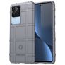 Mobigear Rugged Shield Coque POCO F4 Coque arrière en TPU Souple Anti-Chocs - Gris