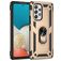 Mobigear Armor Ring Samsung Galaxy A53 Plastique rigide Coque arrière Antichoc avec bague de maintien - Or