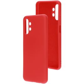 Mobiparts Coque Samsung Galaxy A13 4G Coque arrière en Silicone - Scarlet Red