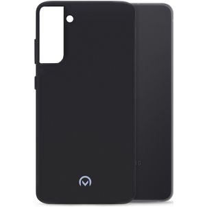 Mobilize Rubber Gelly Coque Samsung Galaxy S21 FE Coque arrière en TPU Souple - Matt Black