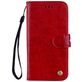 Mobigear Wallet Housse Samsung Galaxy A8 (2018) Etui Porte-Monnaie - Rouge