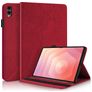 Mobigear Tree Coque Samsung Galaxy Tab S11 Ultra Etui + Porte-crayon - Rouge