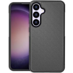 Mobigear Traveller Coque Samsung Galaxy S24 Plus Coque arrière Rigide Anti-Chocs - Noir