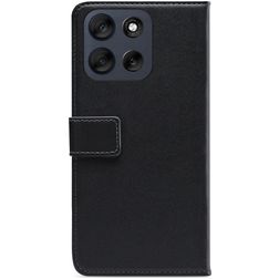 Mobilize Classic Gelly Housse Motorola Moto G56 Etui Porte-Monnaie - Noir
