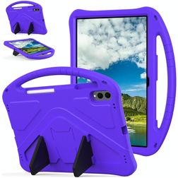 Mobigear AeroArmor Coque Samsung Galaxy Tab S11 Ultra Coque arrière en EVA + Porte-crayon + Support Amovible - Violet