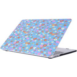 Mobigear Flowers MacBook Pro 15 Pouces (2016-2019) Coque - Model 22 - Model A1707 / A1990