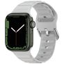 Mobigear Bumpy Bracelet Silicone Apple Watch Fermeture boucle ardillon - 42/41/40/38 mm - Gris