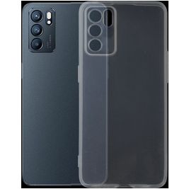 Mobigear Ultra Thin Coque Transparente OPPO Reno 6 5G Coque arrière en TPU Souple Extra-fin - Transparent