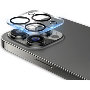 Mobigear iPhone 15 Pro Verre trempé Protection Objectif Caméra - Compatible Coque