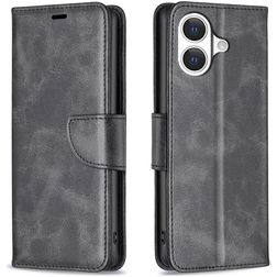Mobigear Excellent iPhone 17 Étui Portefeuille - Noir