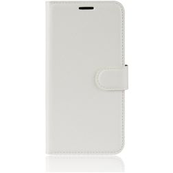 Mobigear Classic Housse Samsung Galaxy A01 Etui Porte-Monnaie - Blanc