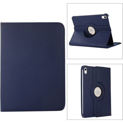 Mobigear DuoStand Coque iPad 10 (2022) Etui Rotatif - Bleu