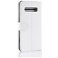 Mobigear Wallet Housse Samsung Galaxy S10 Etui Porte-Monnaie - Blanc