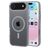 Mobiparts Hardcover Transparent iPhone Air MagSafe Plastique rigide Coque arrière - Transparent