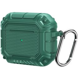 Mobigear Armor Coque Apple AirPods 3 Coque en Silicone Souple - Vert