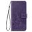 Mobigear Clover Housse Motorola One Fusion Plus Etui Porte-Monnaie - Violet