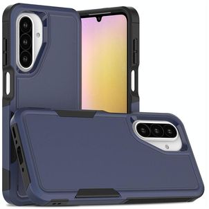 Mobigear Heavy Armor Coque Samsung Galaxy A26 Coque arrière Rigide Anti-Chocs - Dark Blue