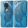 Mobigear Butterfly Nokia 6.2 Étui Portefeuille - Bleu
