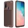 Mobigear Racing Coque Samsung Galaxy M51 Coque arrière en TPU Souple - Marron