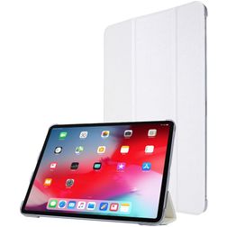 Mobigear Tri-Fold Slim Coque iPad Pro 12.9 Pouces (2020) Etui - Blanc