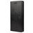 Mobigear Flowers Housse Samsung Galaxy A23 Etui Porte-Monnaie - Noir