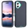 Mobigear Rugged iPhone 17 Plastique rigide Coque arrière Antichoc - Bleu foncé
