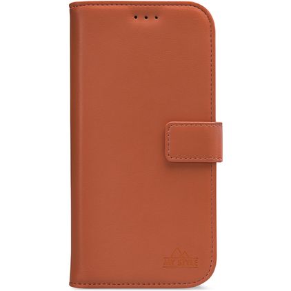 My Style Flex Wallet Housse iPhone 15 Plus Etui Porte-Monnaie - Rust Red