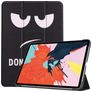 Mobigear Tri-Fold iPad Air 4 (2020) Étui - Do Not Touch
